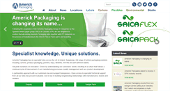 Desktop Screenshot of americkpackaging.com